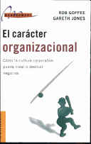 Book cover for El Caracter Organizacional