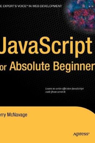 Cover of JavaScript for Absolute Beginners