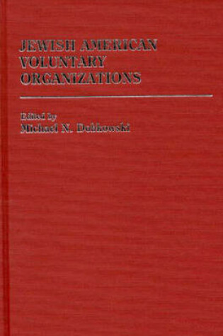 Cover of Jewish American Voluntary Organizations