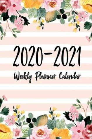 Cover of Weekly Planner calendar 2020-2021