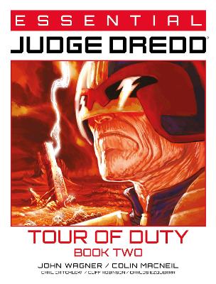 Book cover for Essential Judge Dredd: Tour of Duty - Book 2
