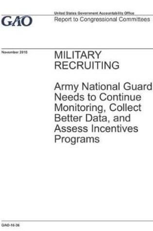 Cover of Military Recruiting