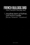 Book cover for French Bulldog Dad Definition