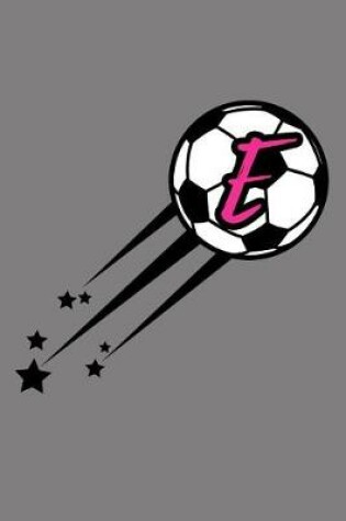 Cover of E Monogram Initial Soccer Journal