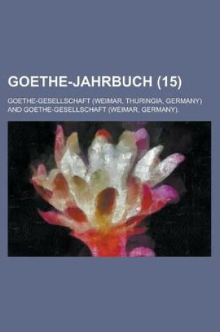 Cover of Goethe-Jahrbuch (15)