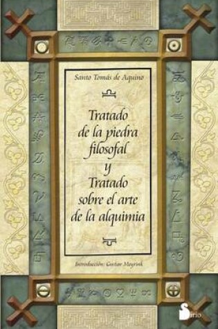 Cover of Tratado de la Piedra Filosofal y Tratado Sobre el Arte de la Alquimia