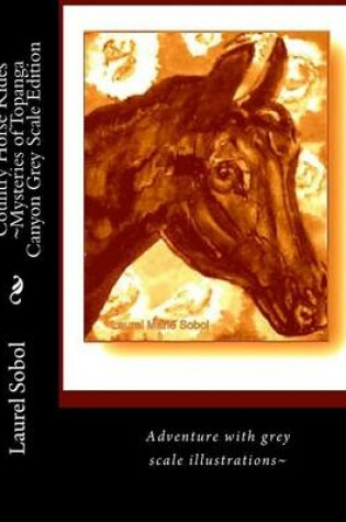 Cover of Country Horse Rides Mysteries of Topanga Canyon Grey Scale Edition