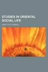 Book cover for Studies in Oriental Social Life