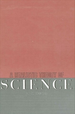 Cover of A Realistic Theory of Science