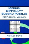 Book cover for Medium Difficulty Sudoku Puzzles Volume 4