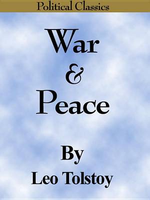 Book cover for War and Peace (Political Classics)