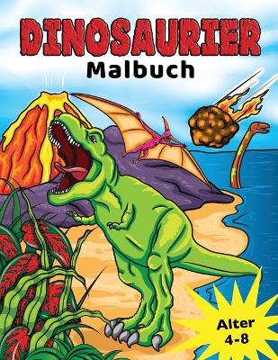 Book cover for Dinosaurier Malbuch