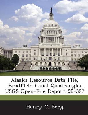 Book cover for Alaska Resource Data File, Bradfield Canal Quadrangle