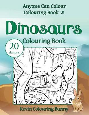 Book cover for Dinosaurs Colouring Book