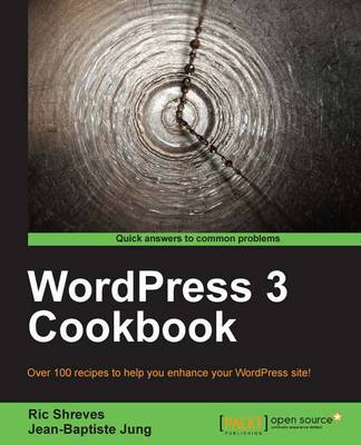 Book cover for WordPress 3 Cookbook