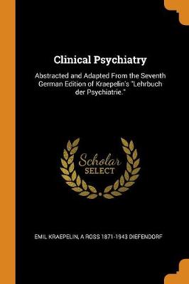 Cover of Clinical Psychiatry