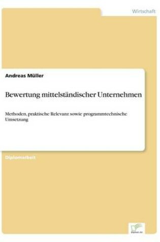 Cover of Bewertung mittelständischer Unternehmen