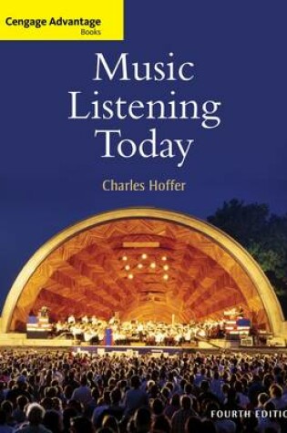 Cover of Cengage Advantage Books: Music Listening Today