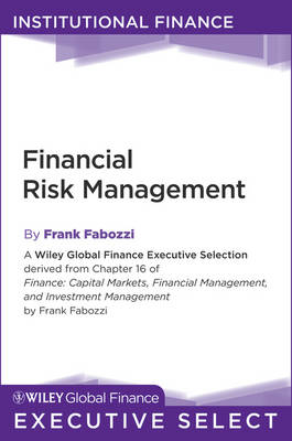 Book cover for Financial Risk Management