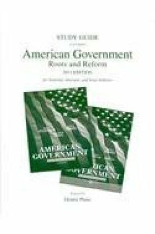 Cover of Study Guide for American Government