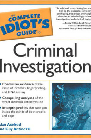 Cover of The Complete Idiot's Guide (R) to Criminal Investigation