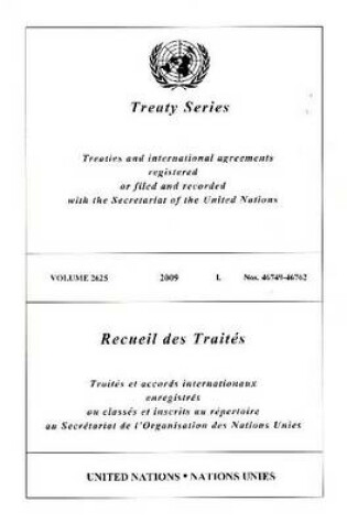 Cover of Treaty Series 2625