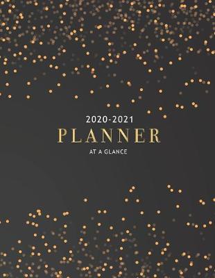 Book cover for At a glance Planner 2020 2021