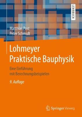 Book cover for Lohmeyer Praktische Bauphysik