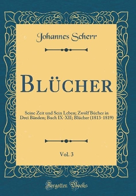 Book cover for Blucher, Vol. 3