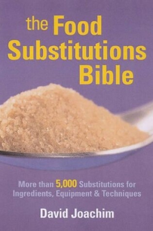 Cover of Food Substitutions Bible