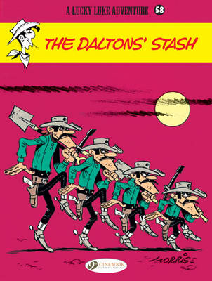 Book cover for Lucky Luke 58 - The Daltons Stash