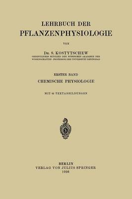 Book cover for Lehrbuch Der Pflanzenphysiologie