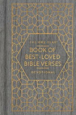 Cover of One Year Book of Best-Loved Bible Verses Devotional, The