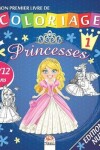 Book cover for Mon premier livre de coloriage - Princesses 1 - Edition nuit