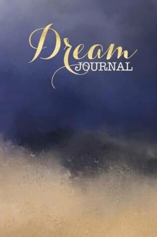 Cover of Dream Journal Abstract Clouds Sky Ocean