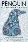 Book cover for Penguin Coloring Book For Adults