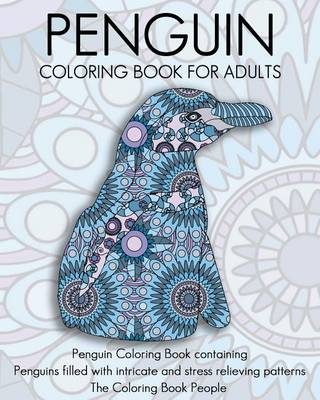 Cover of Penguin Coloring Book For Adults