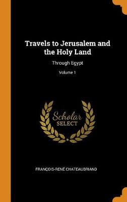 Book cover for Travels to Jerusalem and the Holy Land