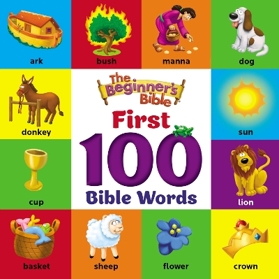 Book cover for The Beginner's Bible First 100 Bible Words