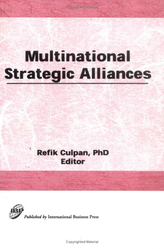 Book cover for Multinational Strategic Alliances