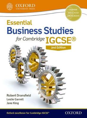 Book cover for Essential Business Studies for Cambridge IGCSE