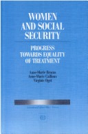 Book cover for Women and Social Security: Progress towards Equality of Treatment