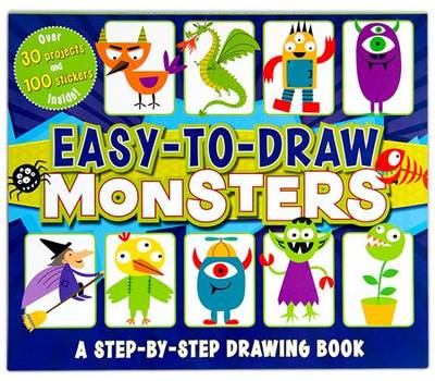 Book cover for Easy-to-Draw Monsters: A Step-by-Step Drawing Book