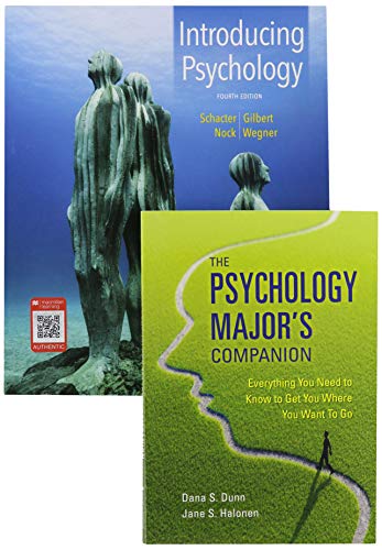 Book cover for Introducing Psychology 4e and the Psychology Major's Companion