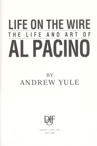 Cover of Life on the Wire