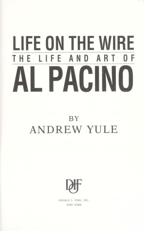 Book cover for Life on the Wire