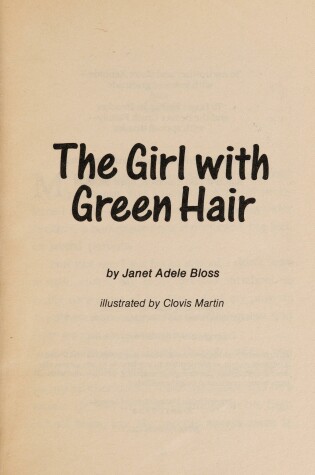 Cover of The Girl with Green Hair