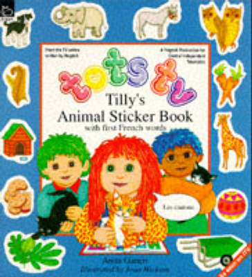 Book cover for Tilly's Animal Sticker Book with First French Words