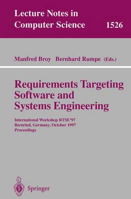 Book cover for Requirements Targeting Software and Systems Engineering