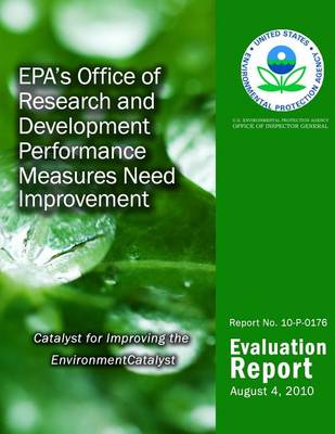 Book cover for EPA's Office of Research and Development Performance Measures Need Improvement